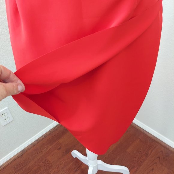 Elliat by Revolve The Shot Tulip Asymetrical Red Dress  Sz S - Picture 10 of 15